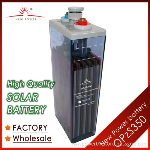 2V350ah Tubular Lead Acid Battery for Solar System (OPzS350)